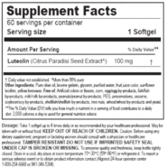 PureLut ingredients